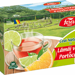 Ceai cu lamai verzi si portocale Ceaiurile Lumii