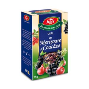Ceai cu merisoare si coacaze