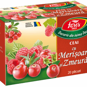 Ceai cu merisoare si zmeura Aromfruct