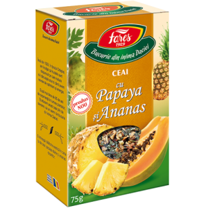 Ceai cu papaya si ananas