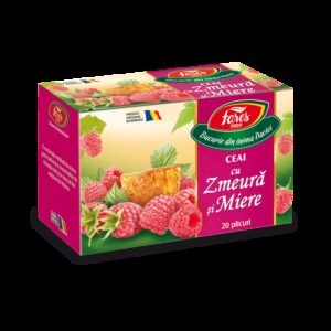 Ceai cu zmeura si miere