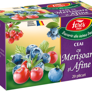 Ceai de merisoare si afine