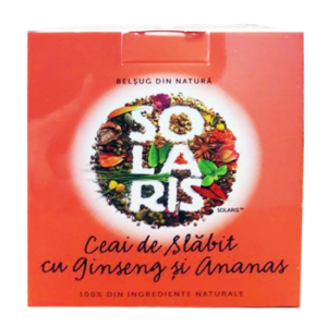 Ceai de slabit cu ginseng si ananas