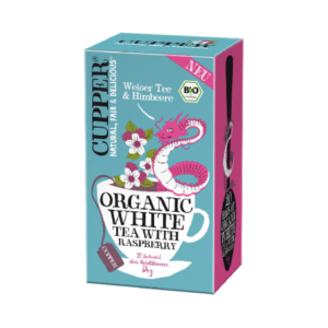 Ceai eco alb cu zmeura