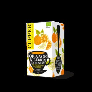 Ceai infuzie de portocala si lamaie