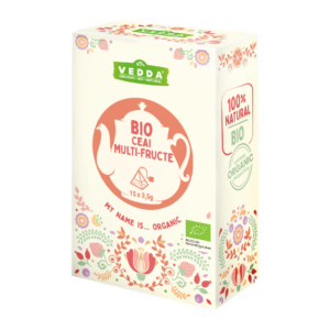 Ceai multi-fructe piramida bio