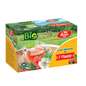 Ceai natural din 7 plante bio
