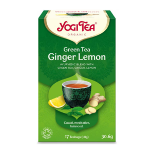 Ceai verde cu ghimbir si lamaie