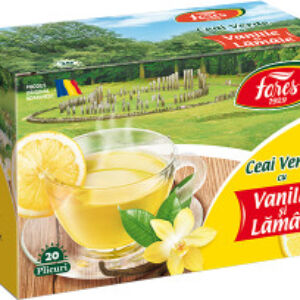 Ceai verde lamaie si vanilie