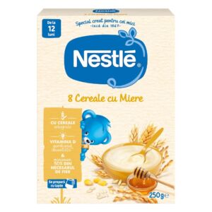 Cereale Nestle 8 Cereale cu Miere +12 Luni