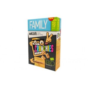 Cereale cu secara crunchies cu scortisoara Bio