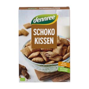 Cereale pernute umplute cu ciocolata bio