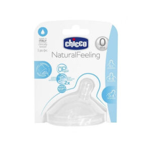 Chicco Natural Feeling Tetina silicon inclinata