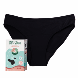 Chilot menstrual pentru inot negru marimea S