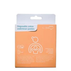 Chiloti de unica folosinta din bumbac L