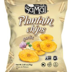 Chips de banane cu usturoi