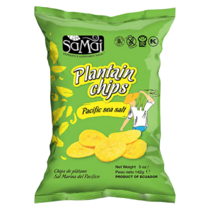 Chips de banane de gatit cu sare de mare