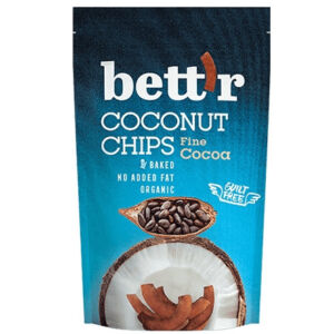 Chips de cocos cu cacao fara gluten Bio