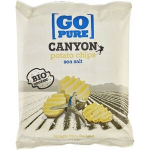 Chips-uri din cartofi bio cu sare de mare Canyon