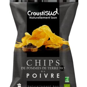 Chipsuri bio din cartofi cu piper