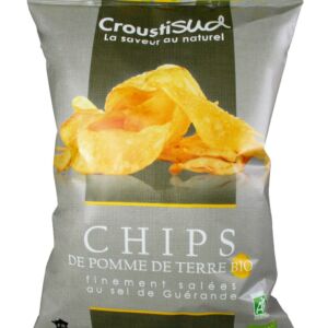 Chipsuri bio din cartofi cu sare de mare