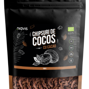 Chipsuri de cocos cu cacao Eco