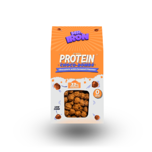 Chocobombs cu 30% proteine fara zahar low-carb gluten free Caramel
