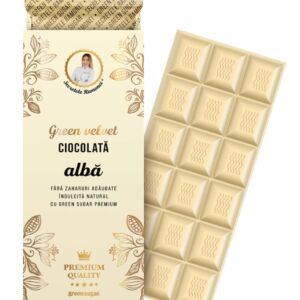 Ciocolata alba Green Velvet Secretele Ramonei