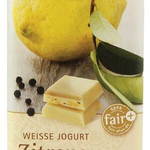 Ciocolata alba bio cu iaurt