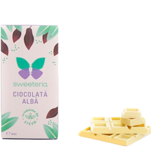 Ciocolata alba cu indulcitor