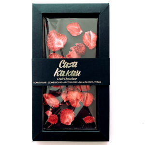 Ciocolata artizanala cu capsuni