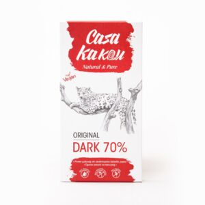 Ciocolata artizanala neagra 70%