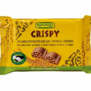 Ciocolata bio crocanta cu lapte integral