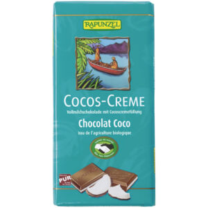 Ciocolata bio cu crema de cocos