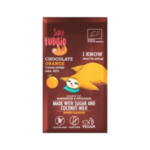 Ciocolata bio cu portocale fara gluten