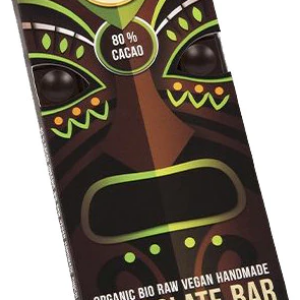 Ciocolata cu 80% cacao raw Bio