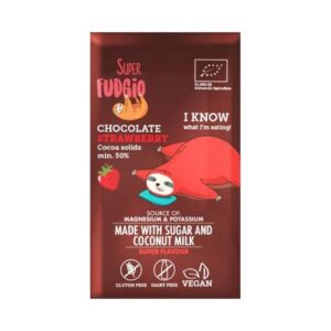 Ciocolata cu capsuni bio fara gluten