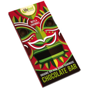 Ciocolata cu cirese si nuci raw Bio