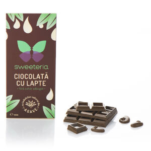 Ciocolata cu lapte cu indulcitor din agave