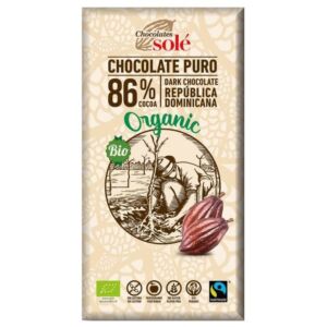 Ciocolata neagra cu 86% cacao Bio
