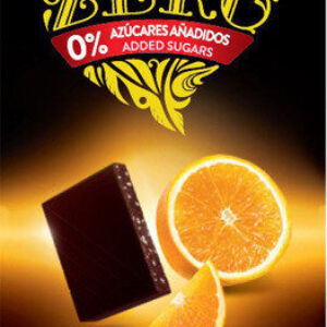 Ciocolata neagra cu portocale fara zahar si gluten