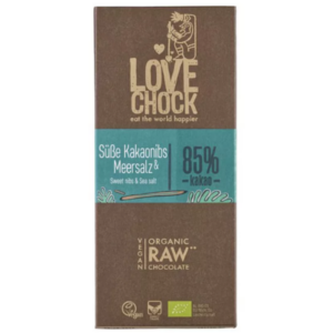 Ciocolata raw vegana cu sare de mare