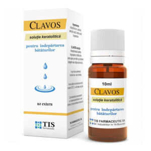 Clavos solutie keratolitica 10 ml TIS