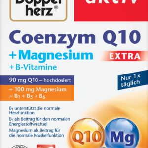 Coenzima Q10 Extra + Magneziu + B1 + B5 + B6