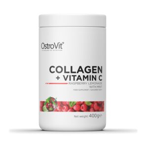 Colagen + Vitamina C cu aroma de zmeura