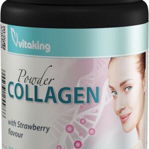 Colagen cu vitamina C cu gust de capsuni