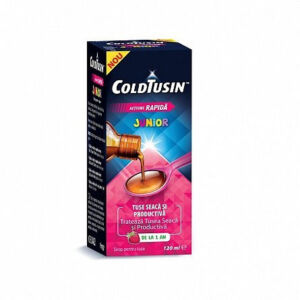 ColdTusin Junior este un sirop pentru tuse care trateaza rapid