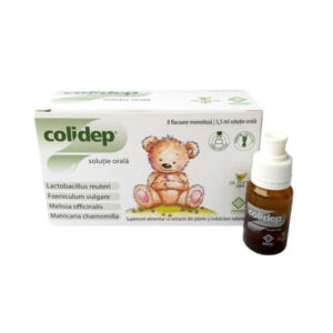 Colidep solutie orala 8 flacoane x 5