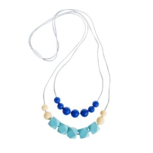 Colier dentitie din silicon fara BPA Sunny Waves