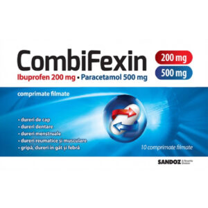 CombiFexin 200mg/500 mg x 10 cp Sandoz